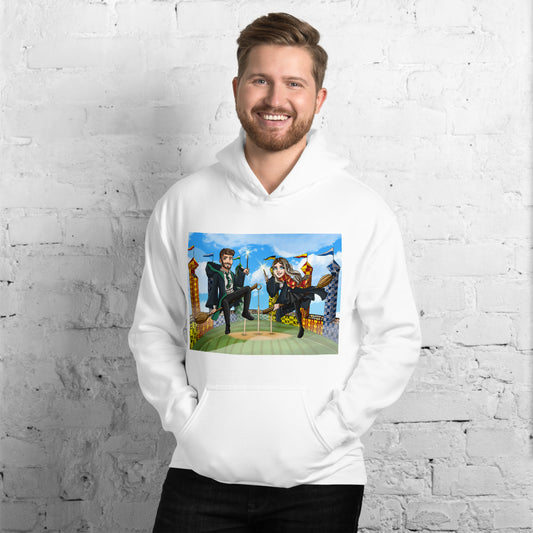 Custom Turned Wizard Portrait + Hoodie