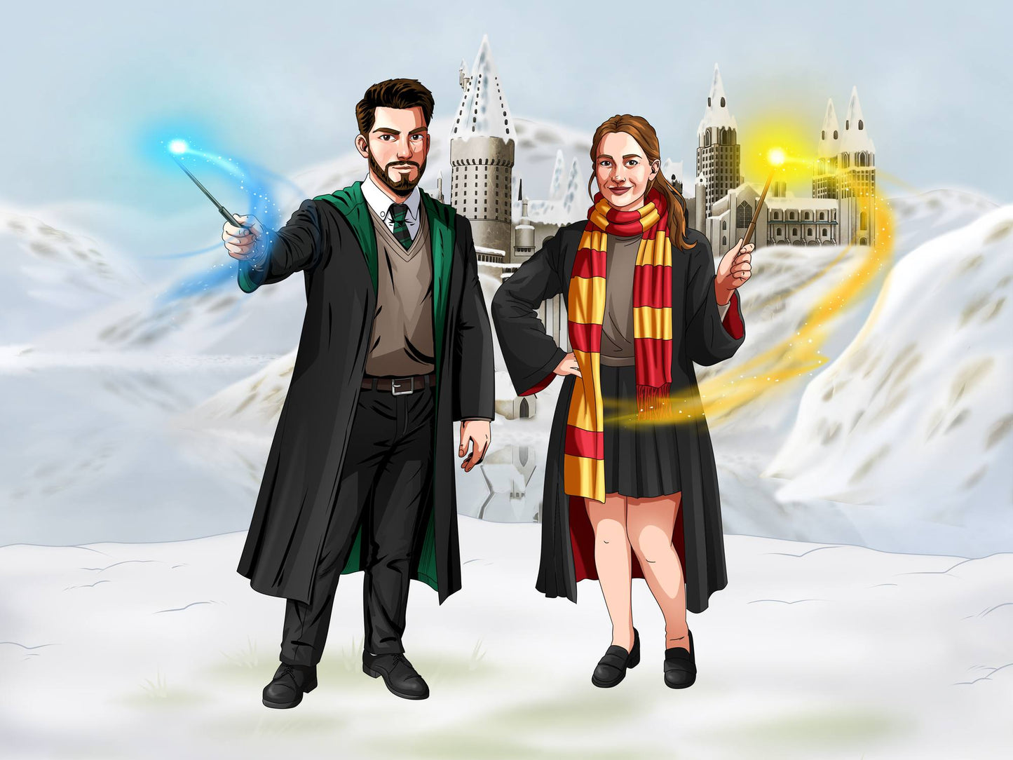 Full Body - Christmas Hogwarts