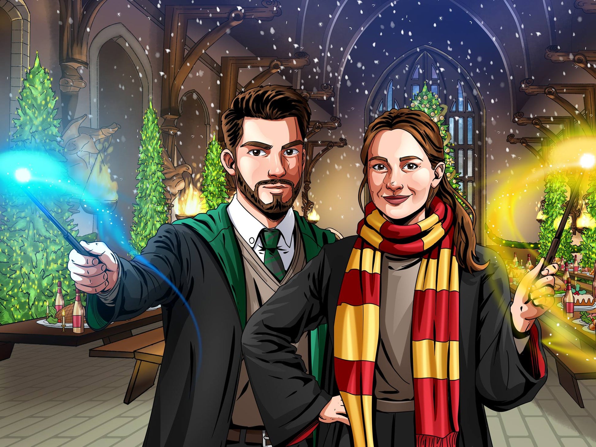 Shoulders Up - Christmas Great Hall