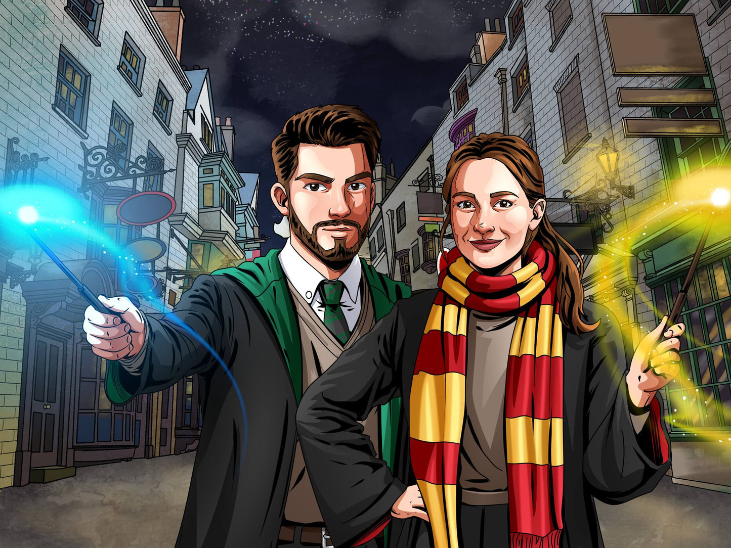 Shoulders Up - Diagon Alley