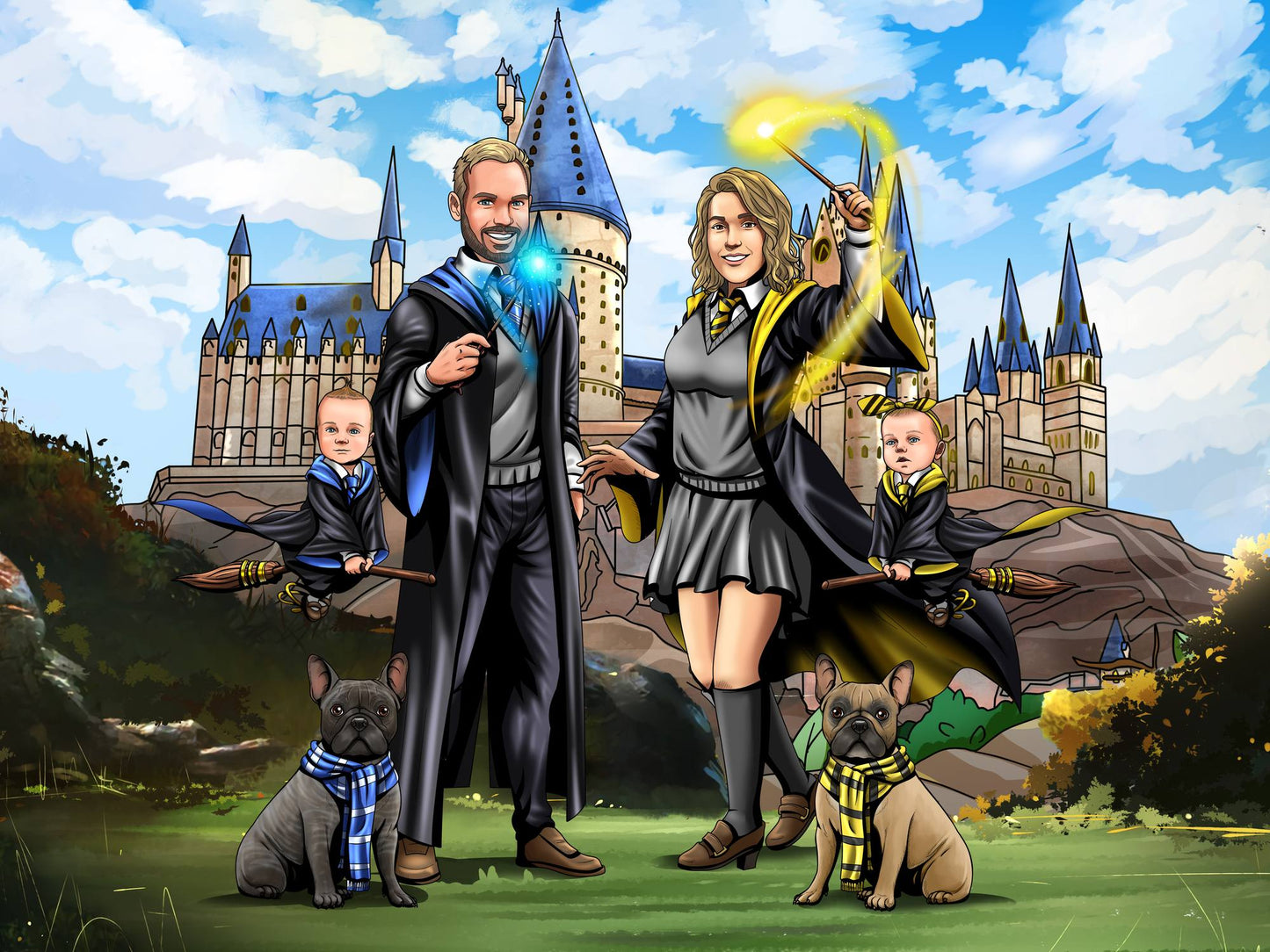 Turned Wizard - Digital Portrait