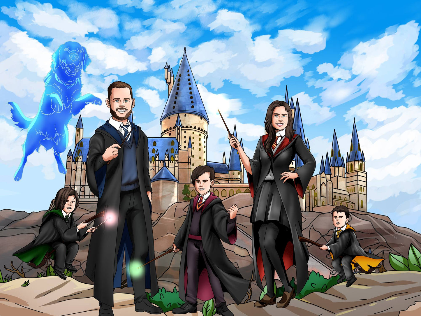 Turned Wizard - Digital Portrait