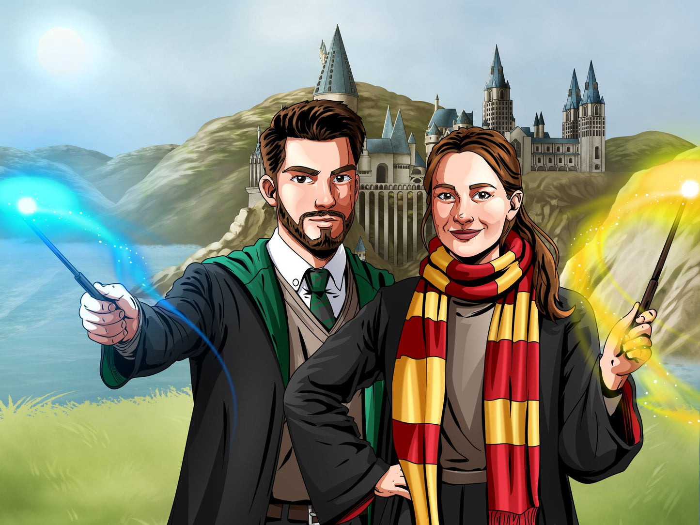 Shoulders Up - Hogwarts