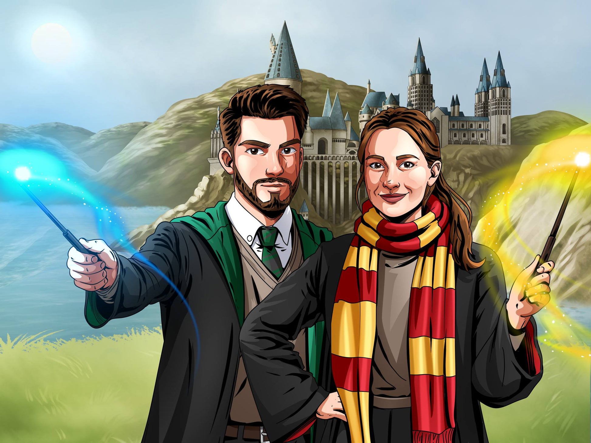 Shoulders Up - Hogwarts