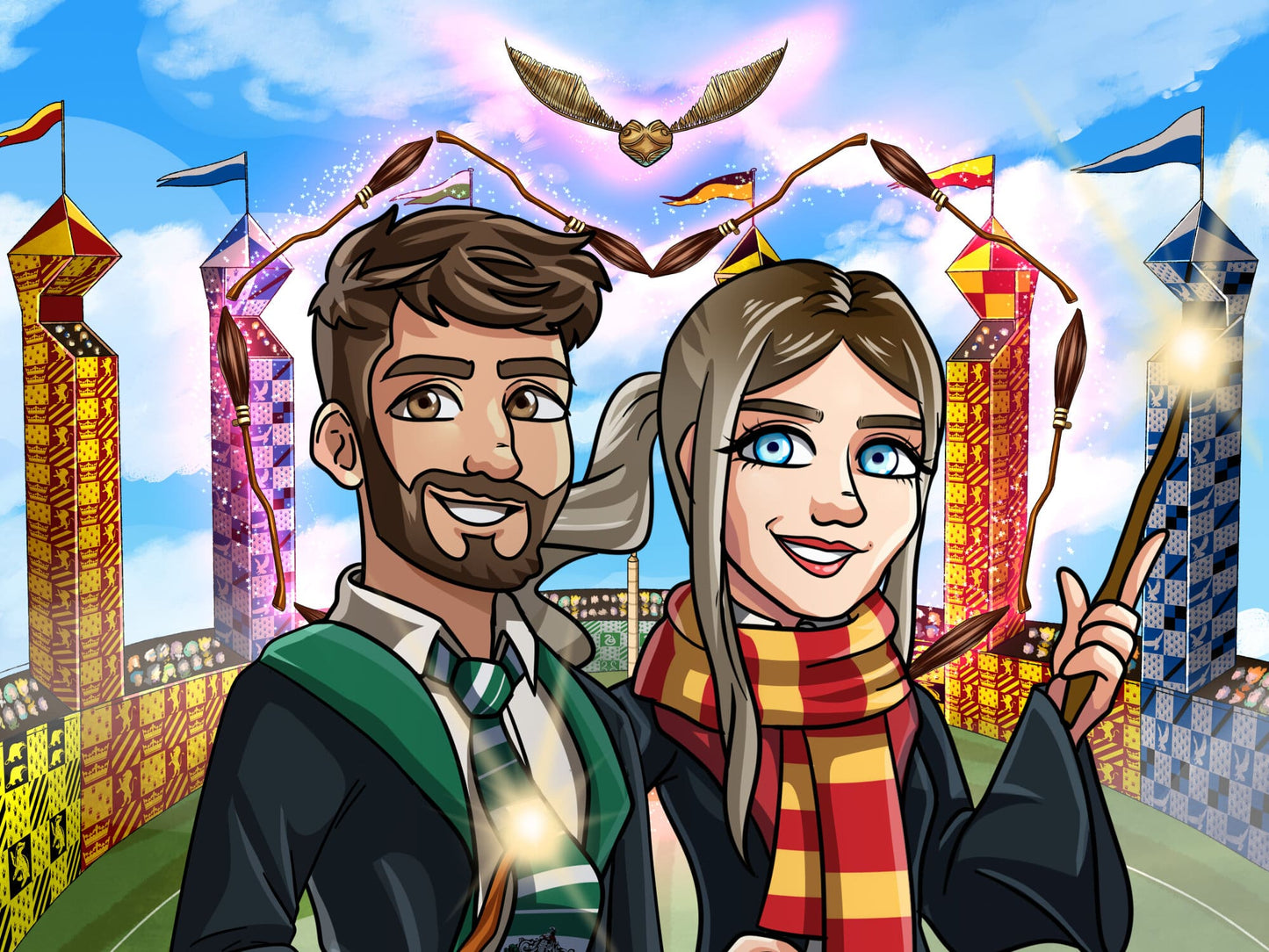 Shoulders Up - Valentines Quidditch