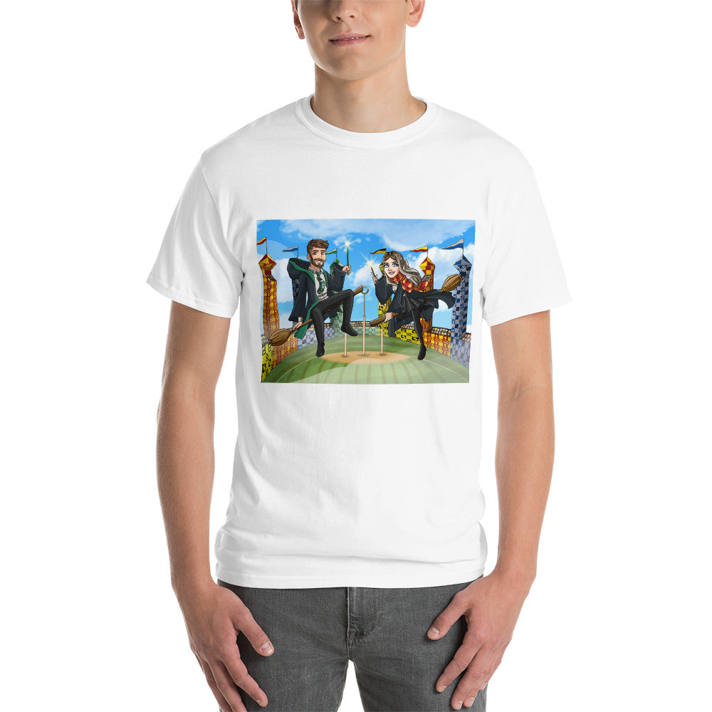 Custom Turned Wizard Portrait + T-Shirt
