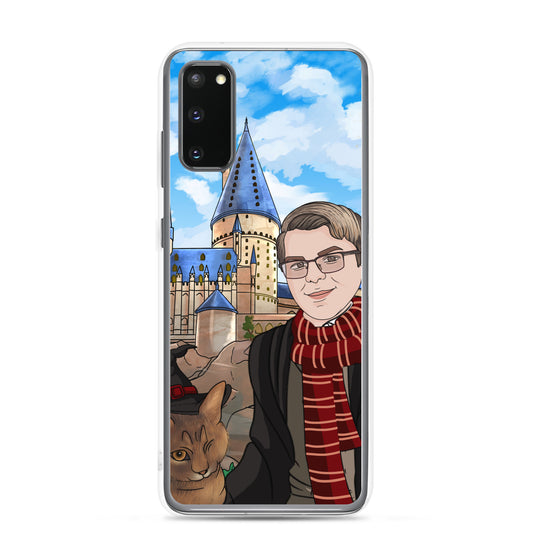Custom Turned Wizard Portrait Samsung Case